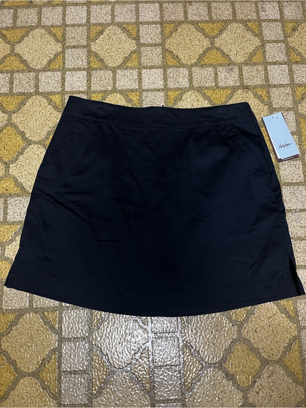 New Lady Hagen Black Skort